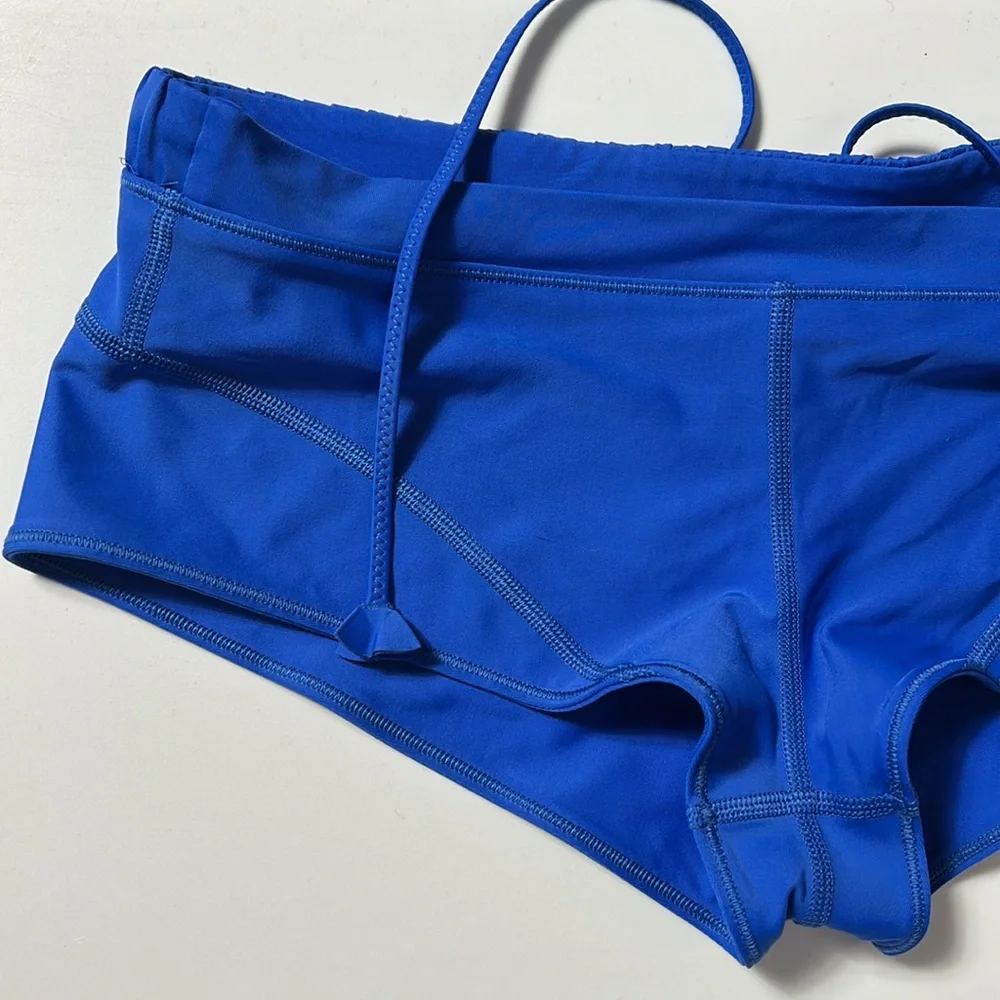 Lululemon Be Cheeky Bottom Pipe Dream Blue size 6 - Picture 7 of 16